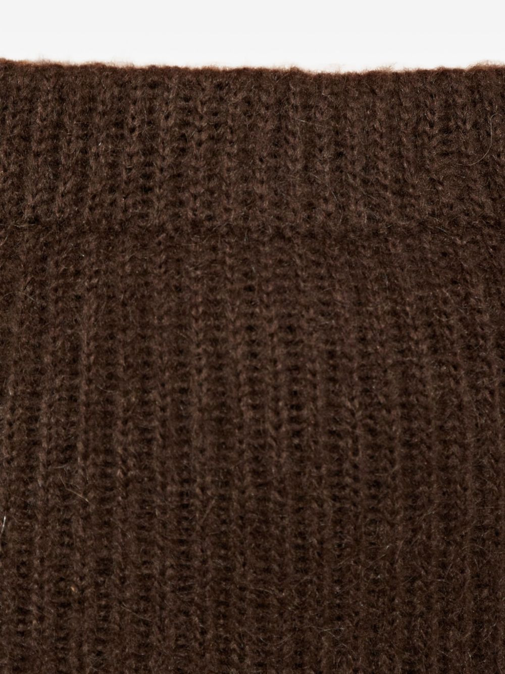 ribbed-knit mini skirt - 4