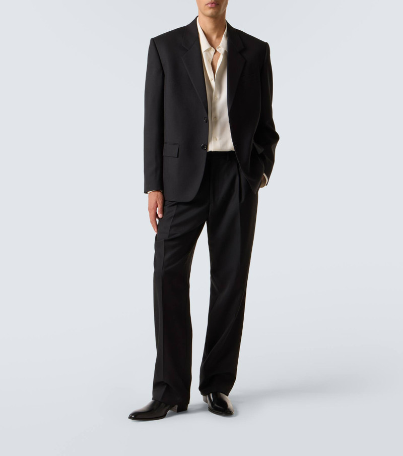 SAINT LAURENT Wool gabardine blazer outlook
