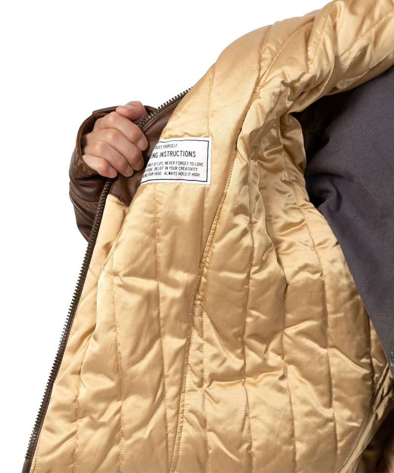 Extended Placket Hood Coated Jacket 17
