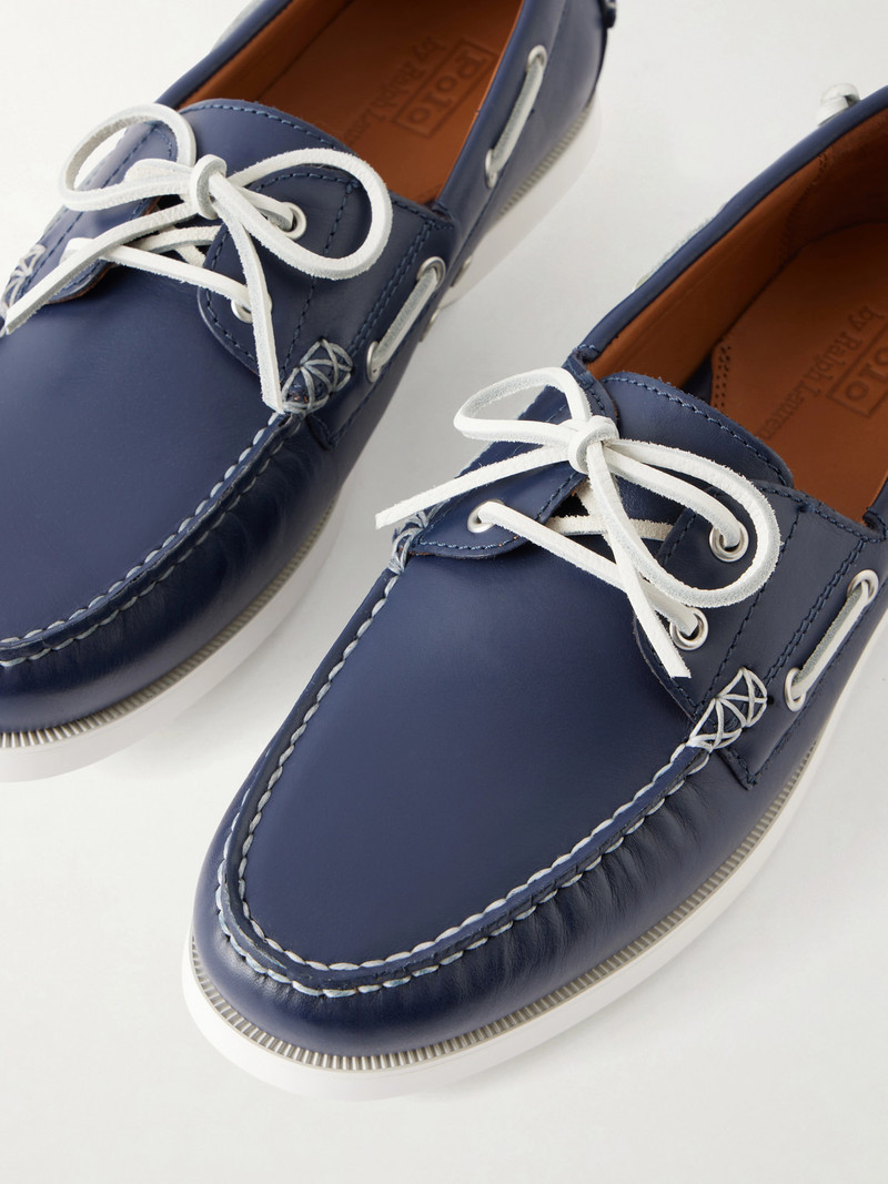Merton Leather Boat Shoes 5