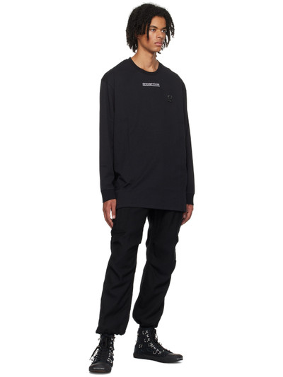 Raf Simons Black Fred Perry Edition Long Sleeve T-Shirt outlook