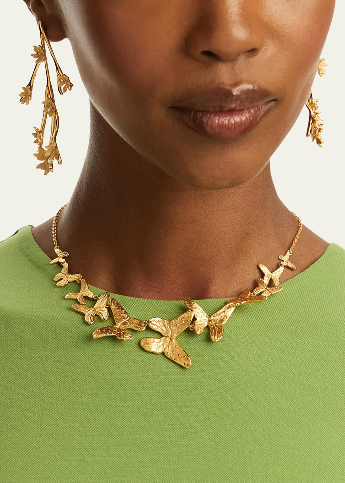 Multi Butterfly Necklace - 3