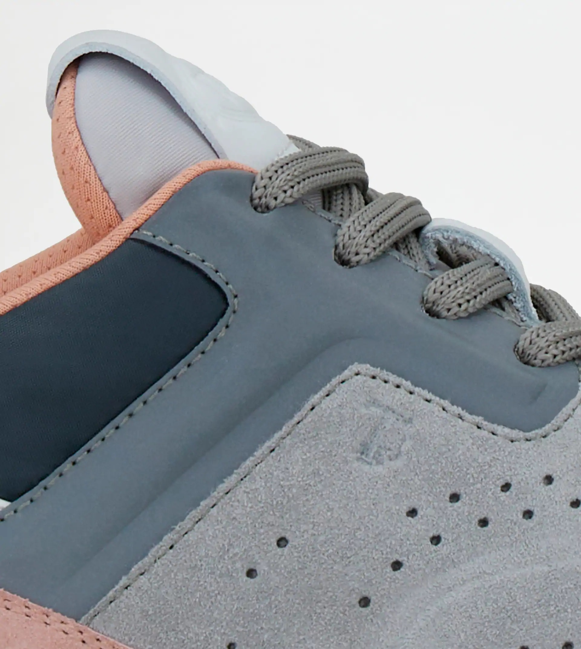 SNEAKERS IN SUEDE - GREY - 5