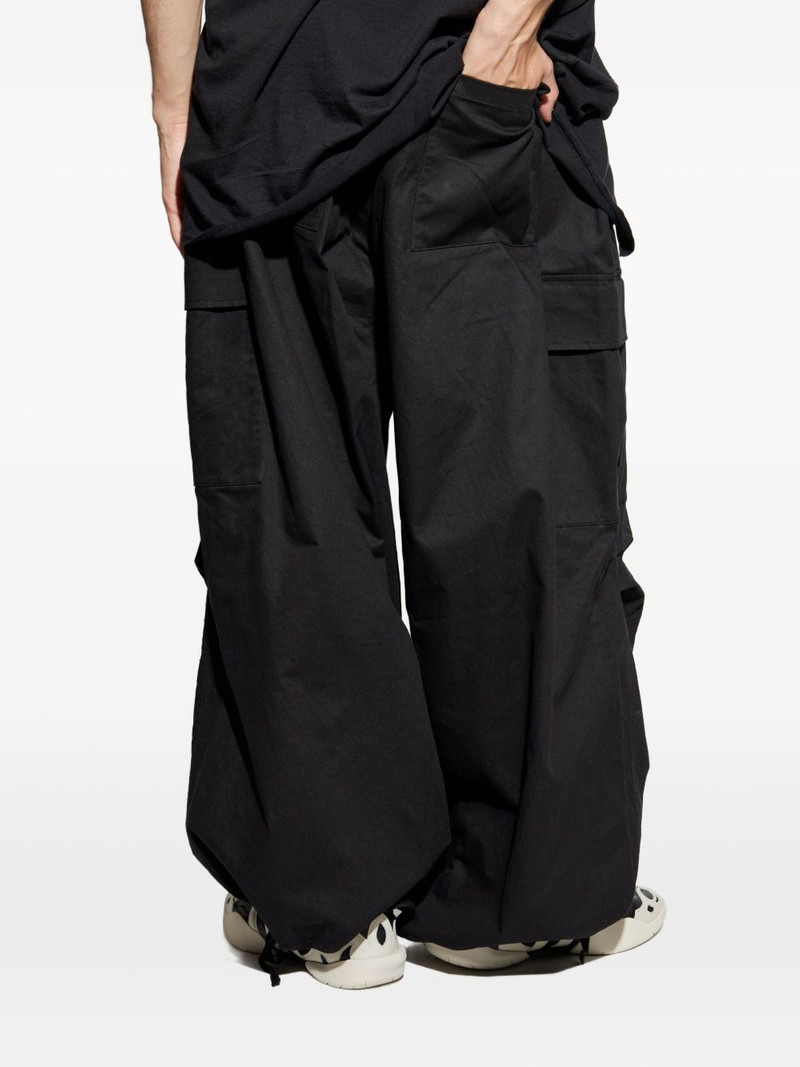 drawstring cargo-pocket trousers 4