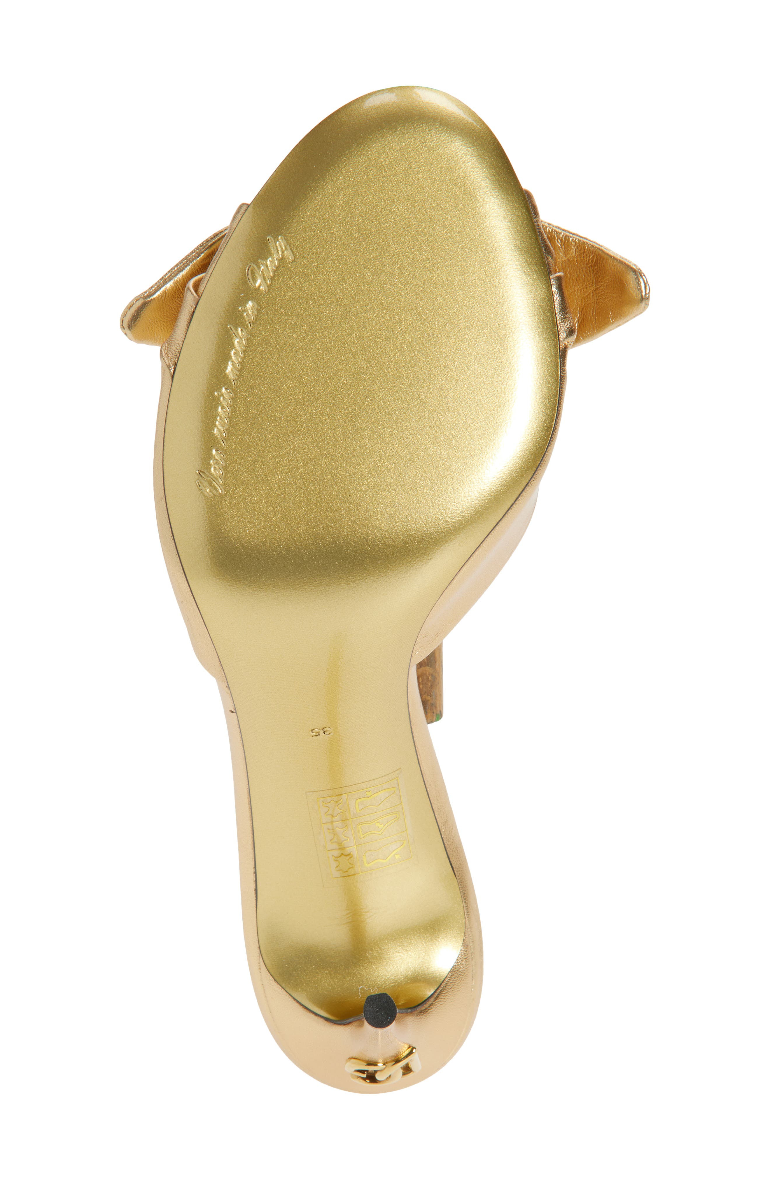 Dolce&Gabbana Keira Mule Sandal in 8H945 Oro at Nordstrom - 6