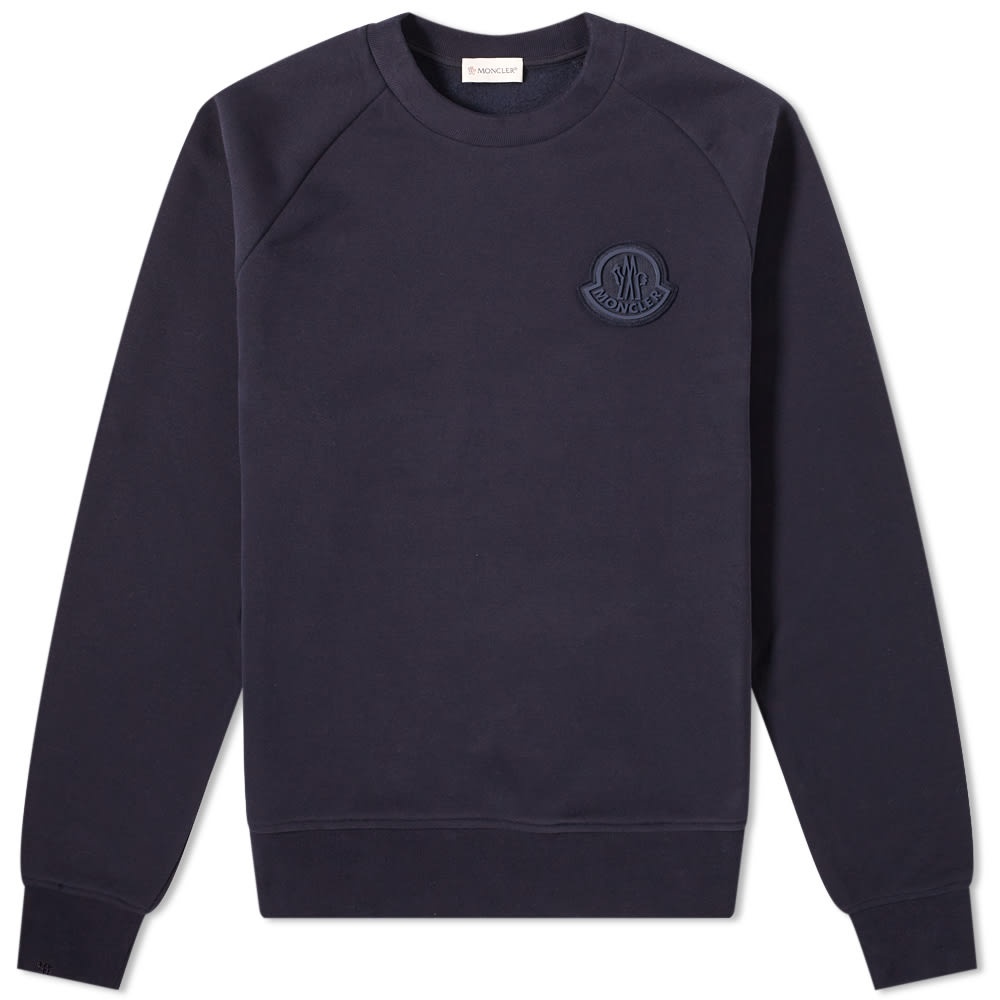 Moncler Tonal Patch Logo Sweat - 1