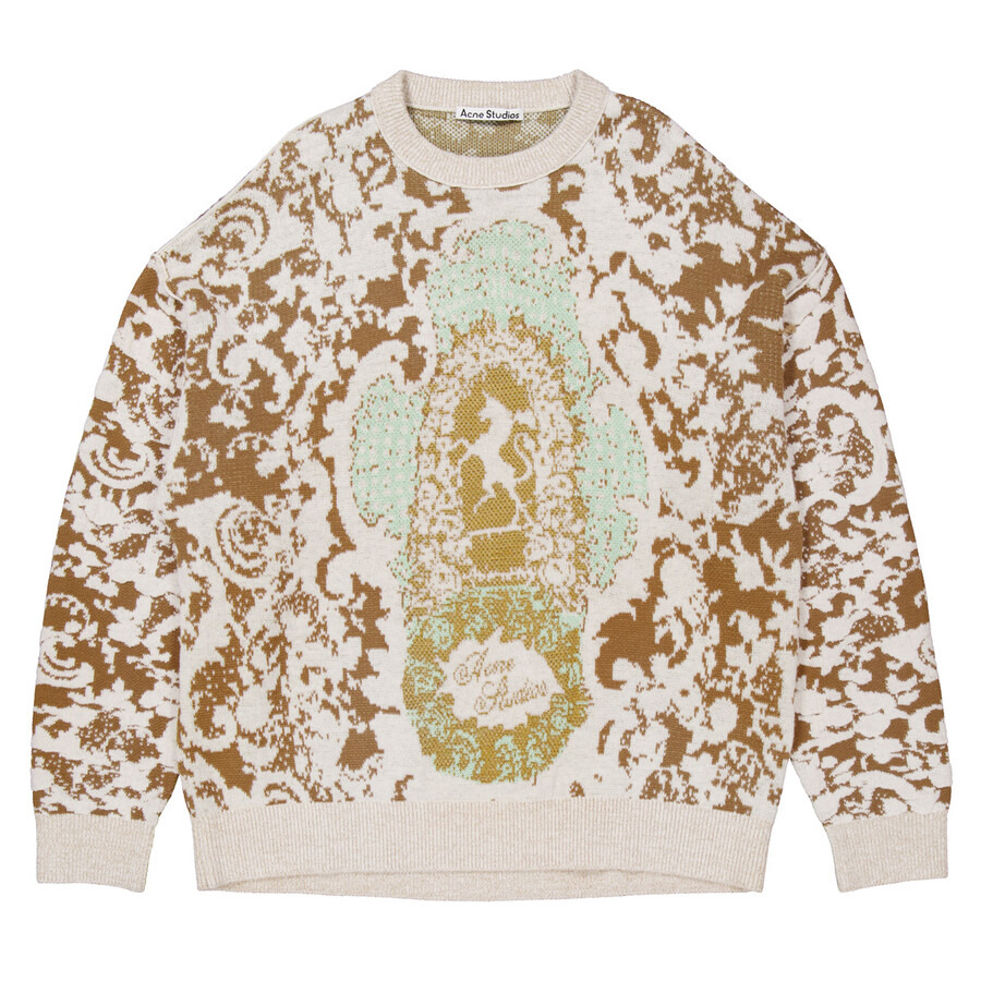 Acne Studios Intarsia-Knit Jacquard Sweater - 1