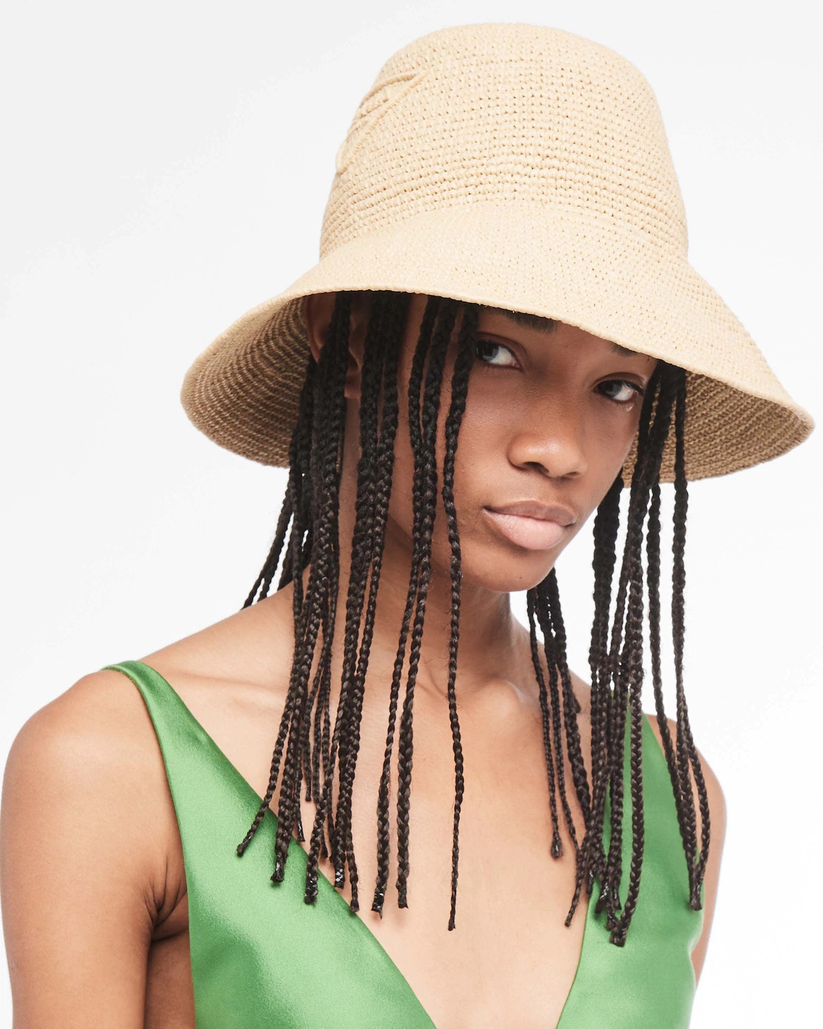 Raffia hat - 2