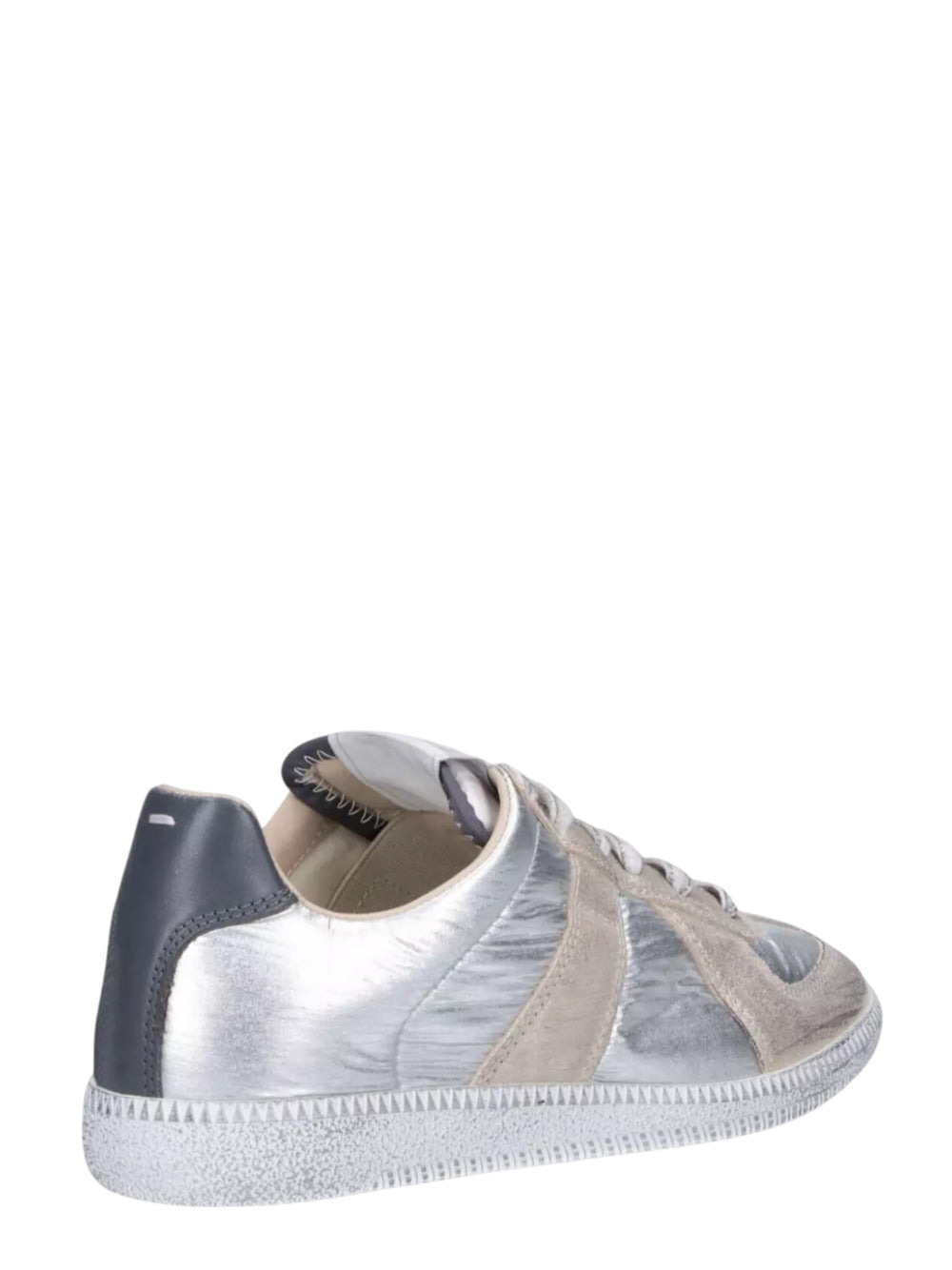 Maison Margiela Women Contemporary Low-Top Sneakers With Contrasting Panels - 3