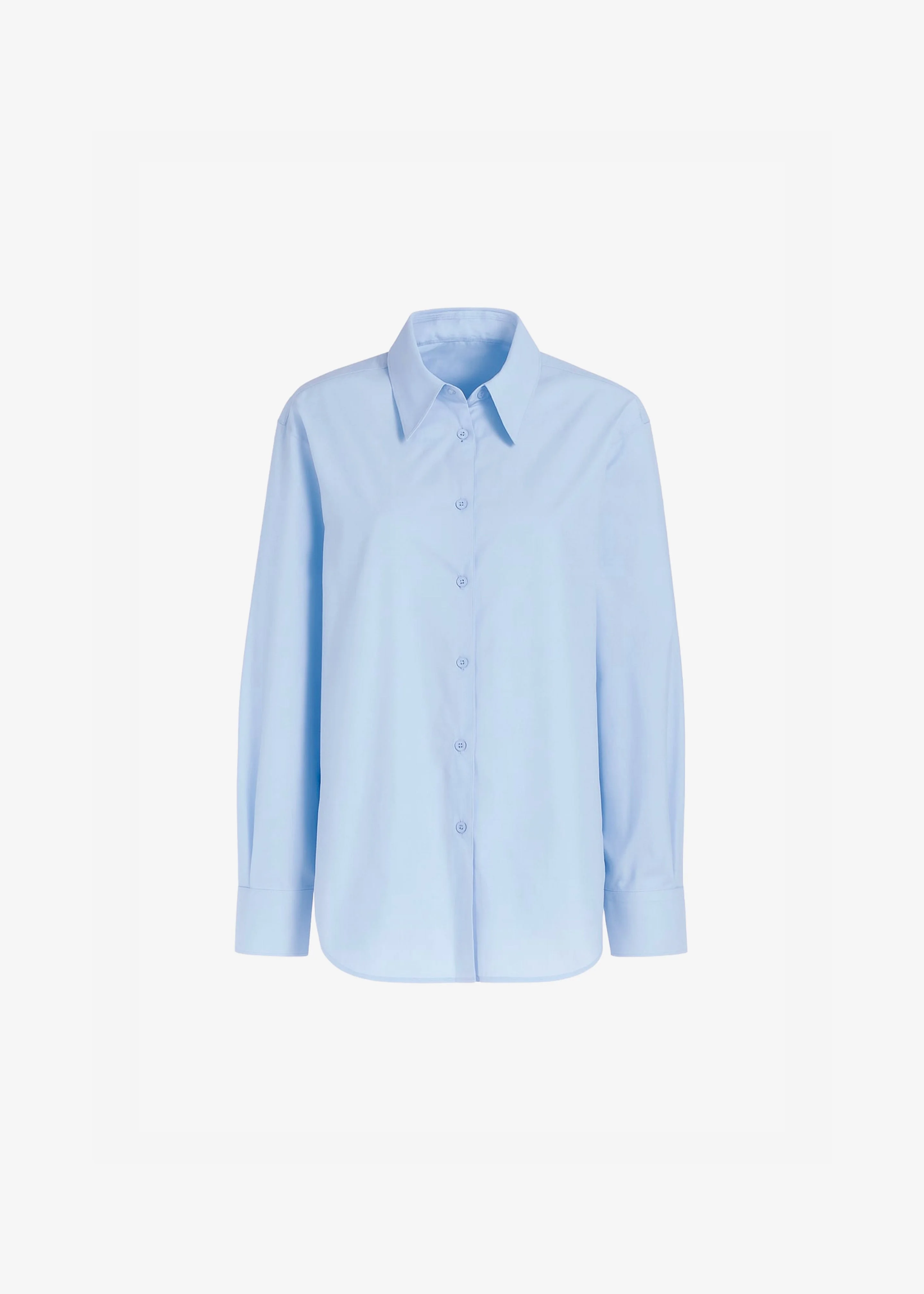 Peri Cotton Shirt - Light Blue - 1