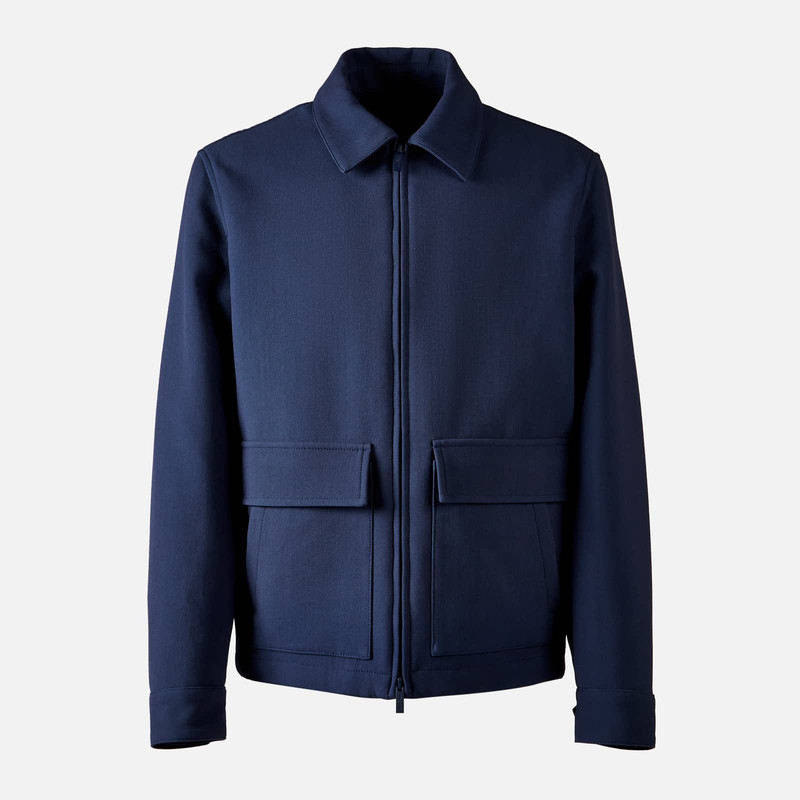 Trucker Jacket Blue 1