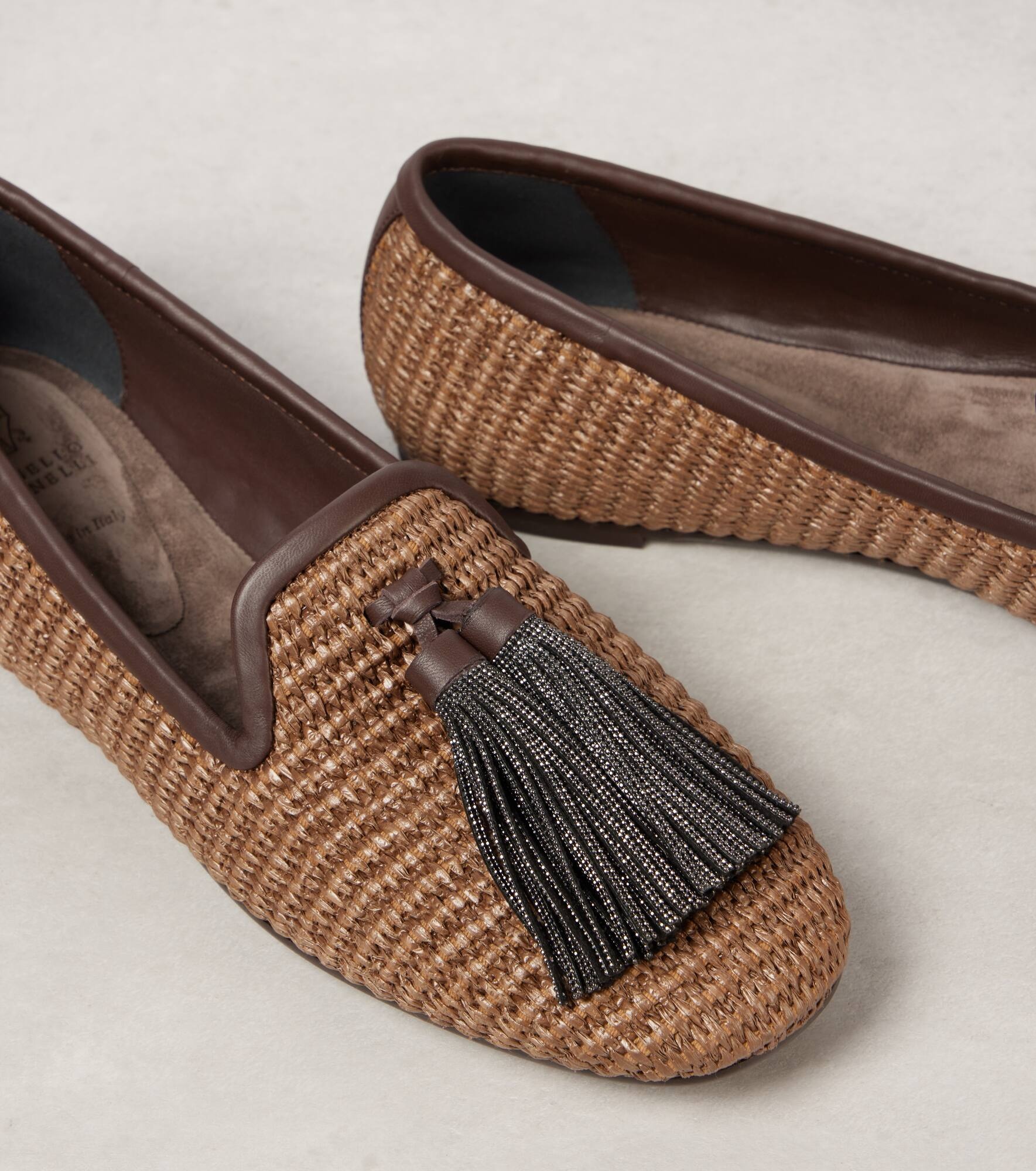 Monili woven loafers - 5