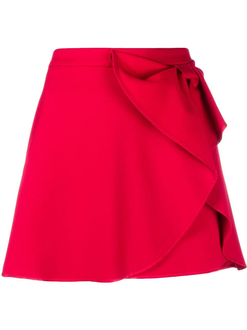 bow-detail mini skirt - 1