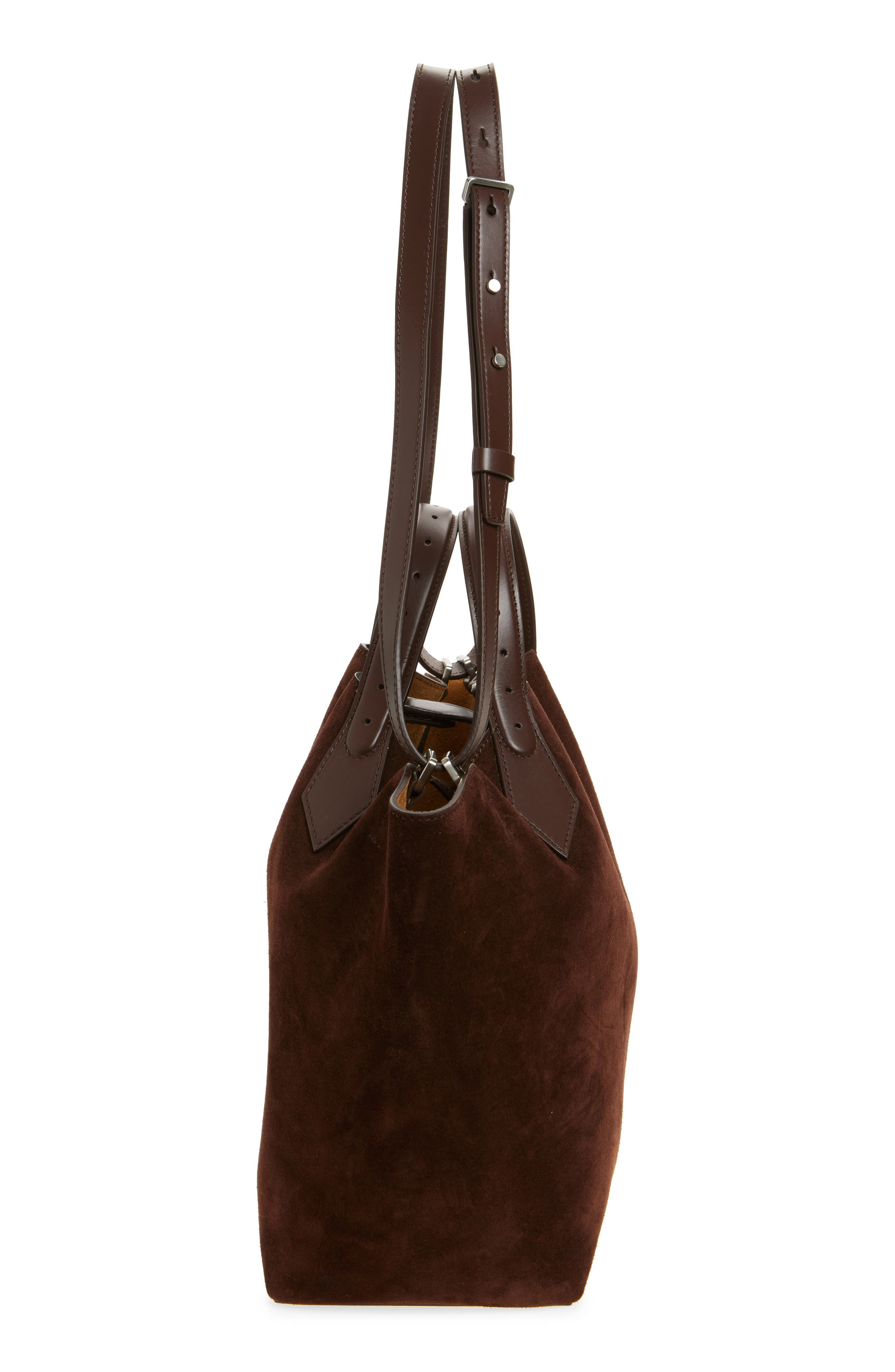 Proenza Schouler Large Chelsea Suede Tote in Chocolate at Nordstrom - 5