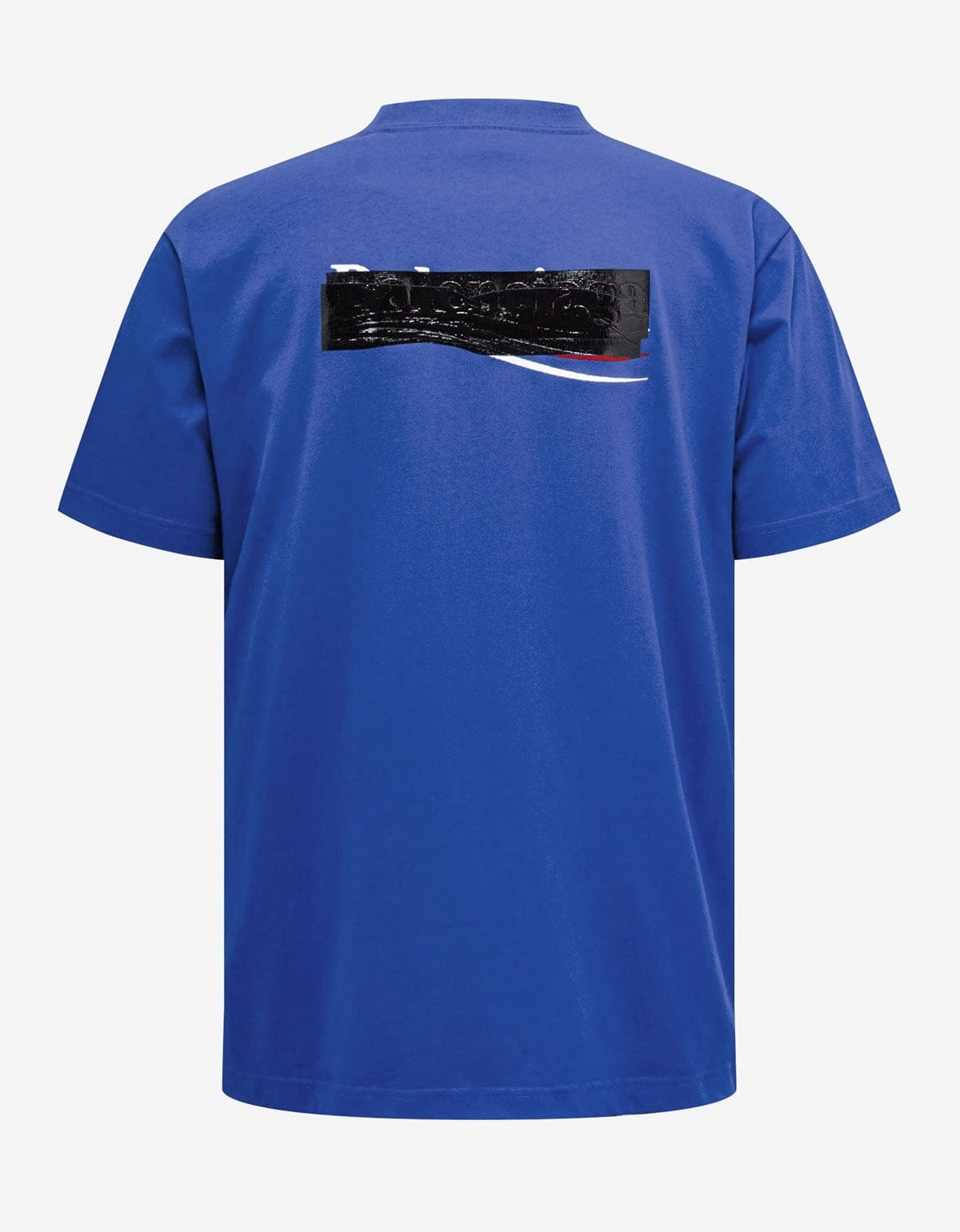 Balenciaga Blue Gaffer Logo Large T-Shirt - 2