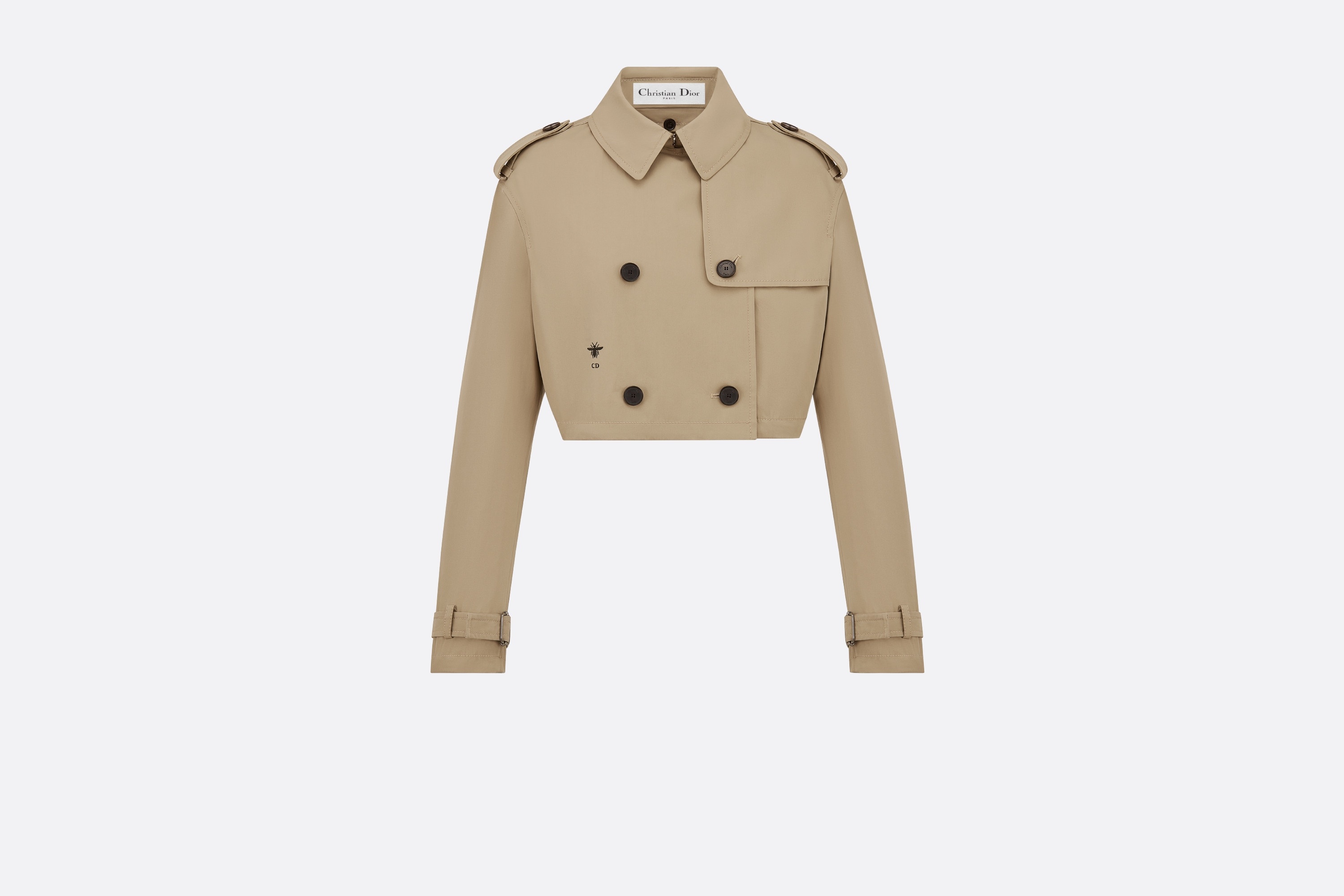 3-in-1 Macrocannage Trench Coat - 3