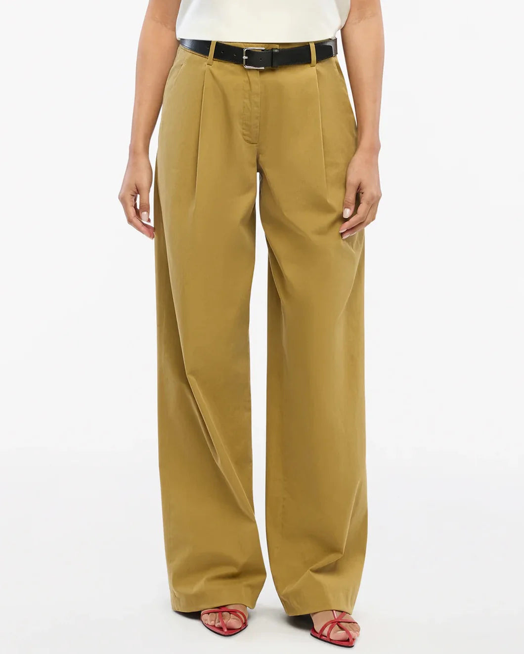 RELAXED WIDE LEG PANT - 5