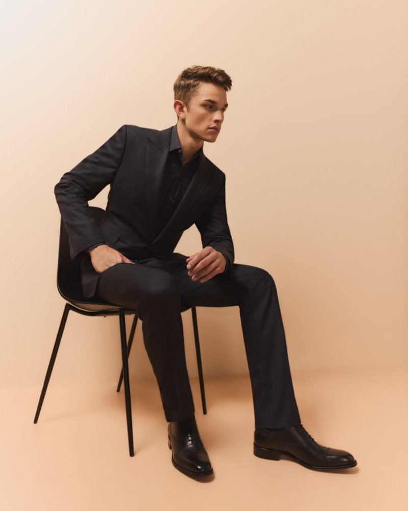 TOM FORD Men's O'Connor Grand Overcheck Twill Suit outlook