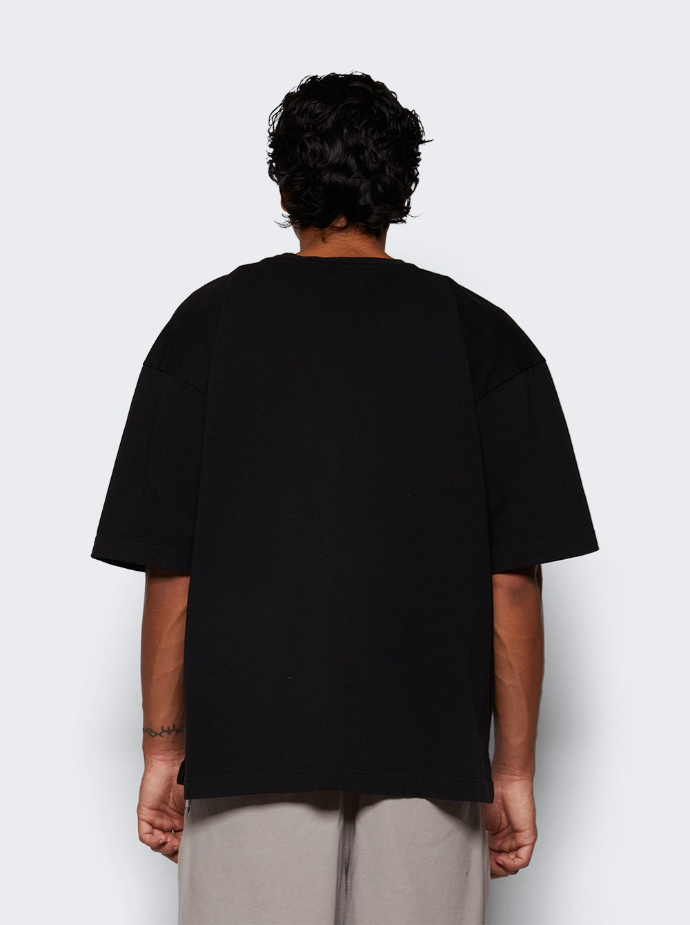 Heavy Weight Tee Black - 5
