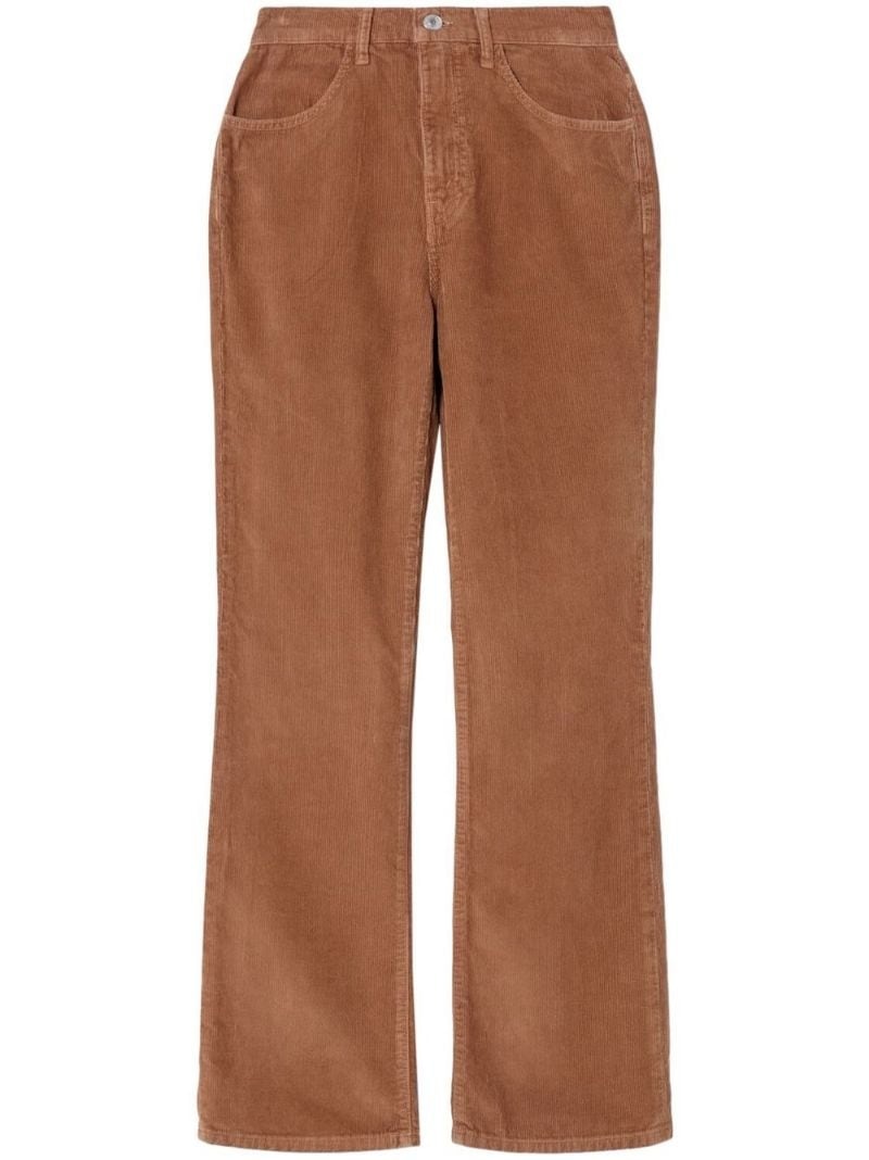 70s flared corduroy trousers - 1