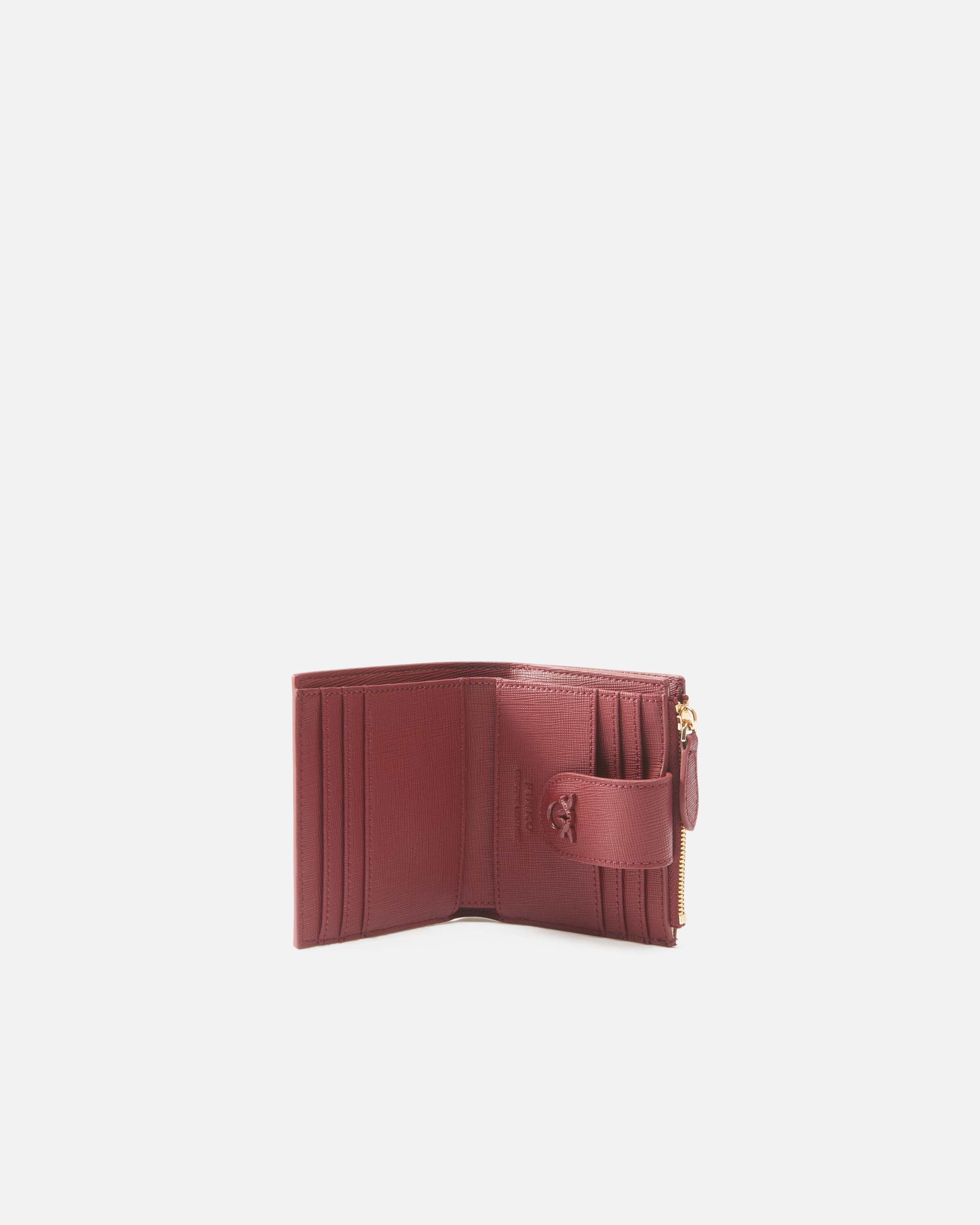 COMPACT SMALL WALLET IN SAFFIANO LEATHER - 3