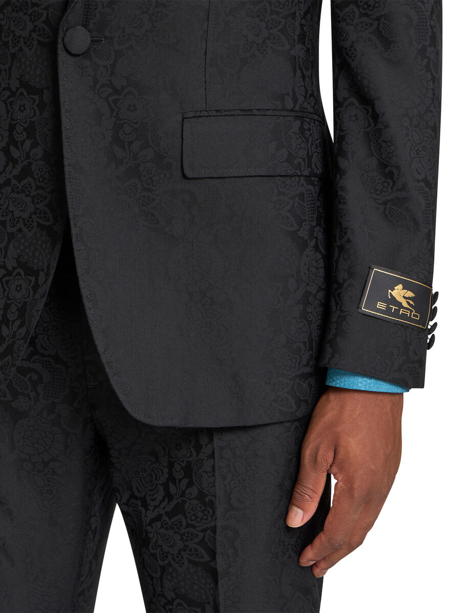 SINGLE-BREASTED FLORAL BLAZER - 2