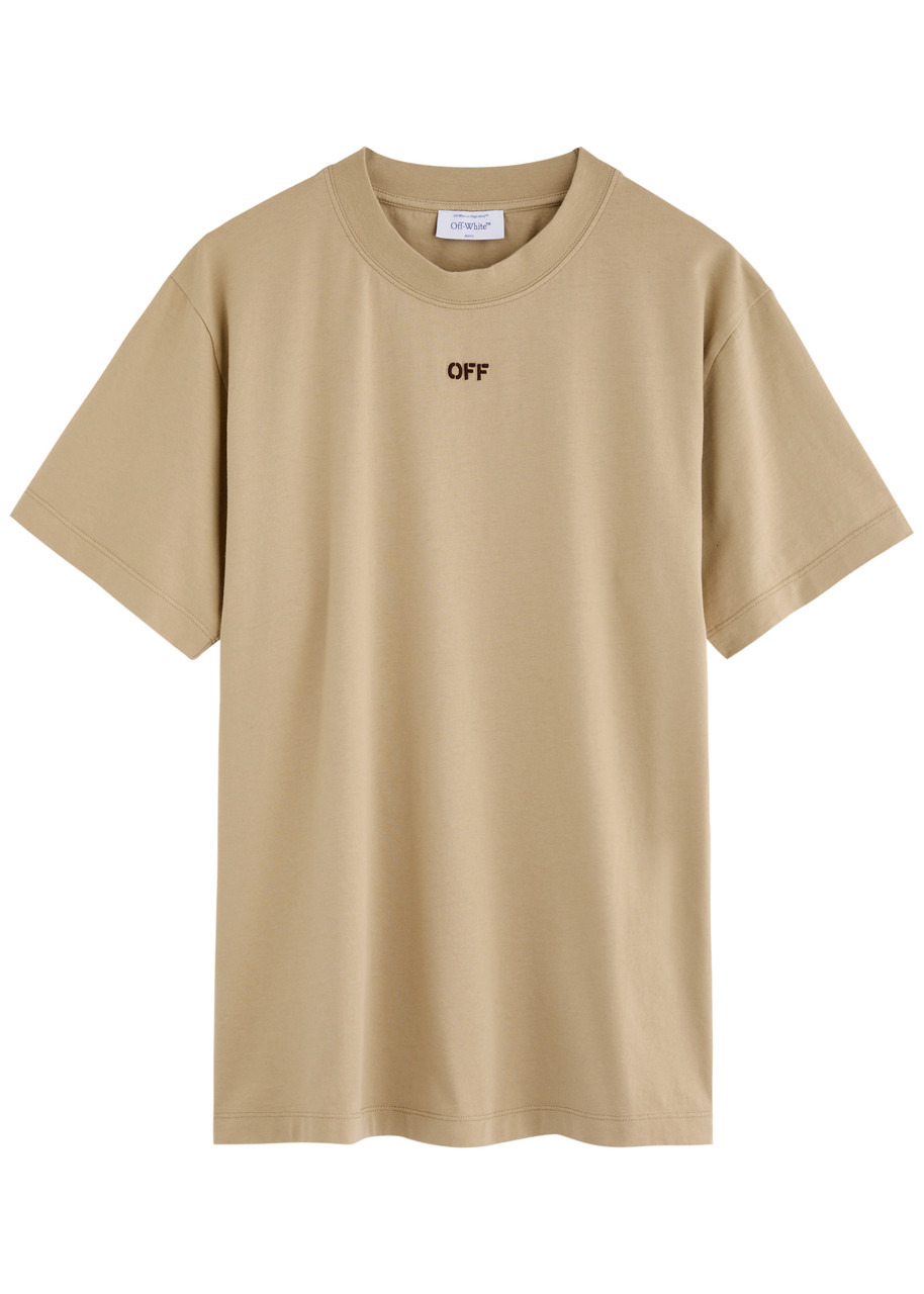 Off-white Arrow Logo Cotton T-shirt - 1