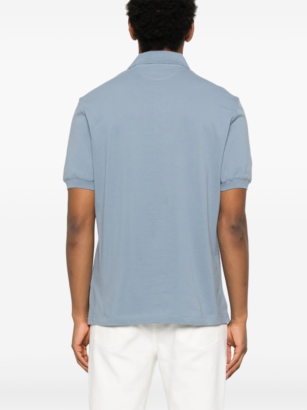 cotton polo shirt - 3