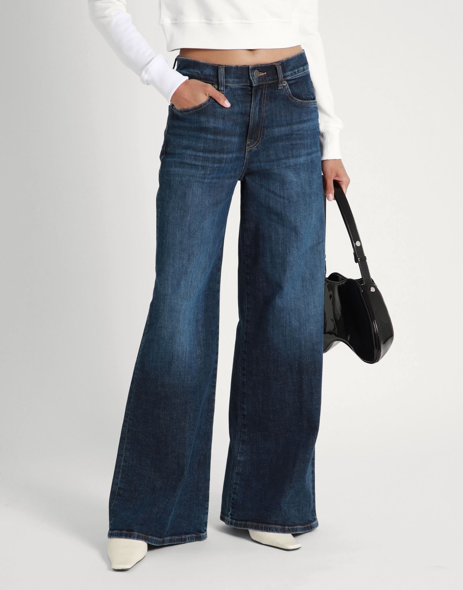 Blue Women's Denim Pants - 2