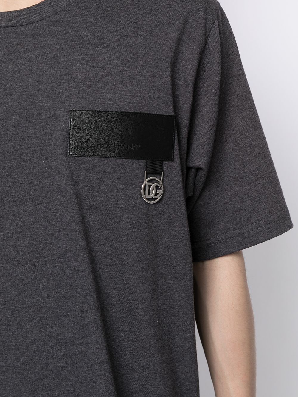 logo-patch short-sleeve T-shirt - 5