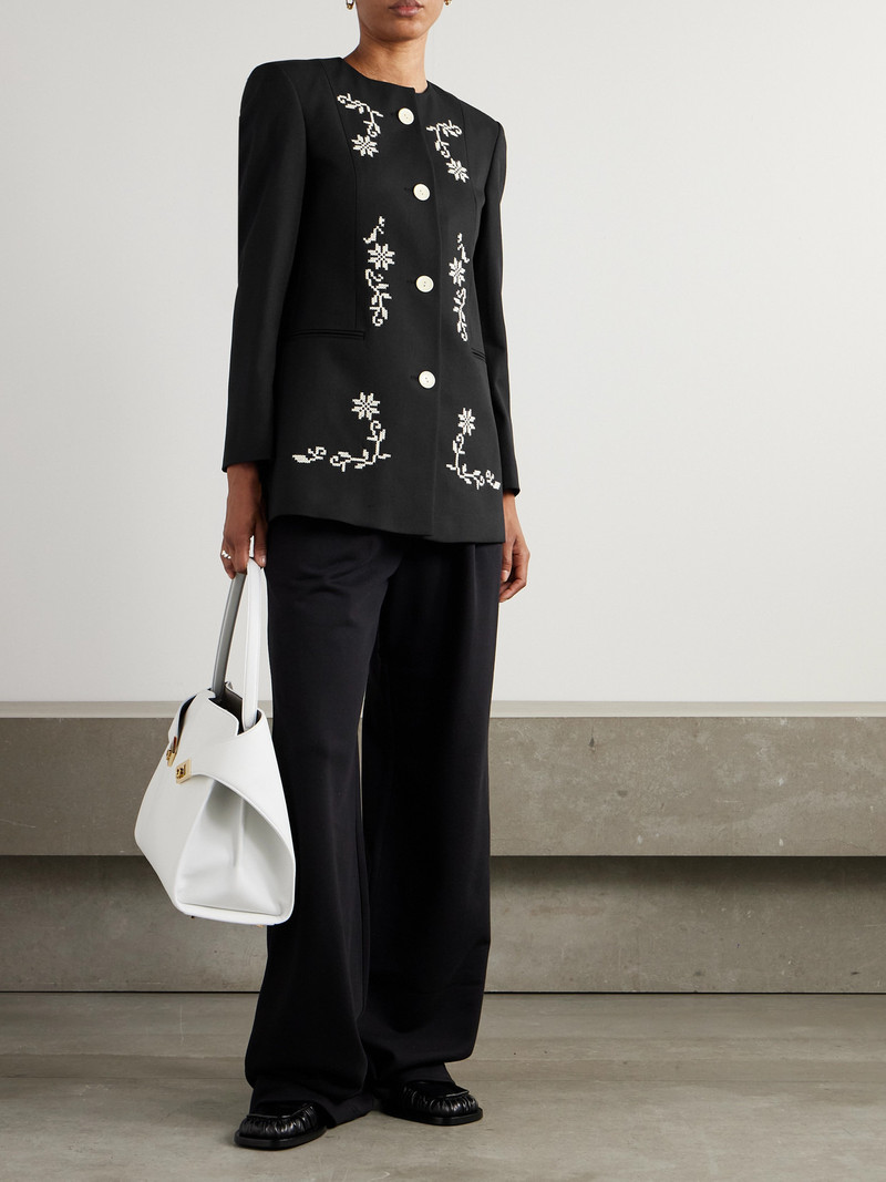S.S.DALEY Embroidered Wool Jacket outlook