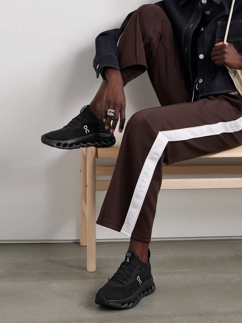 Loewe + On Cloudtilt Stretch Recycled-knit Sneakers outlook