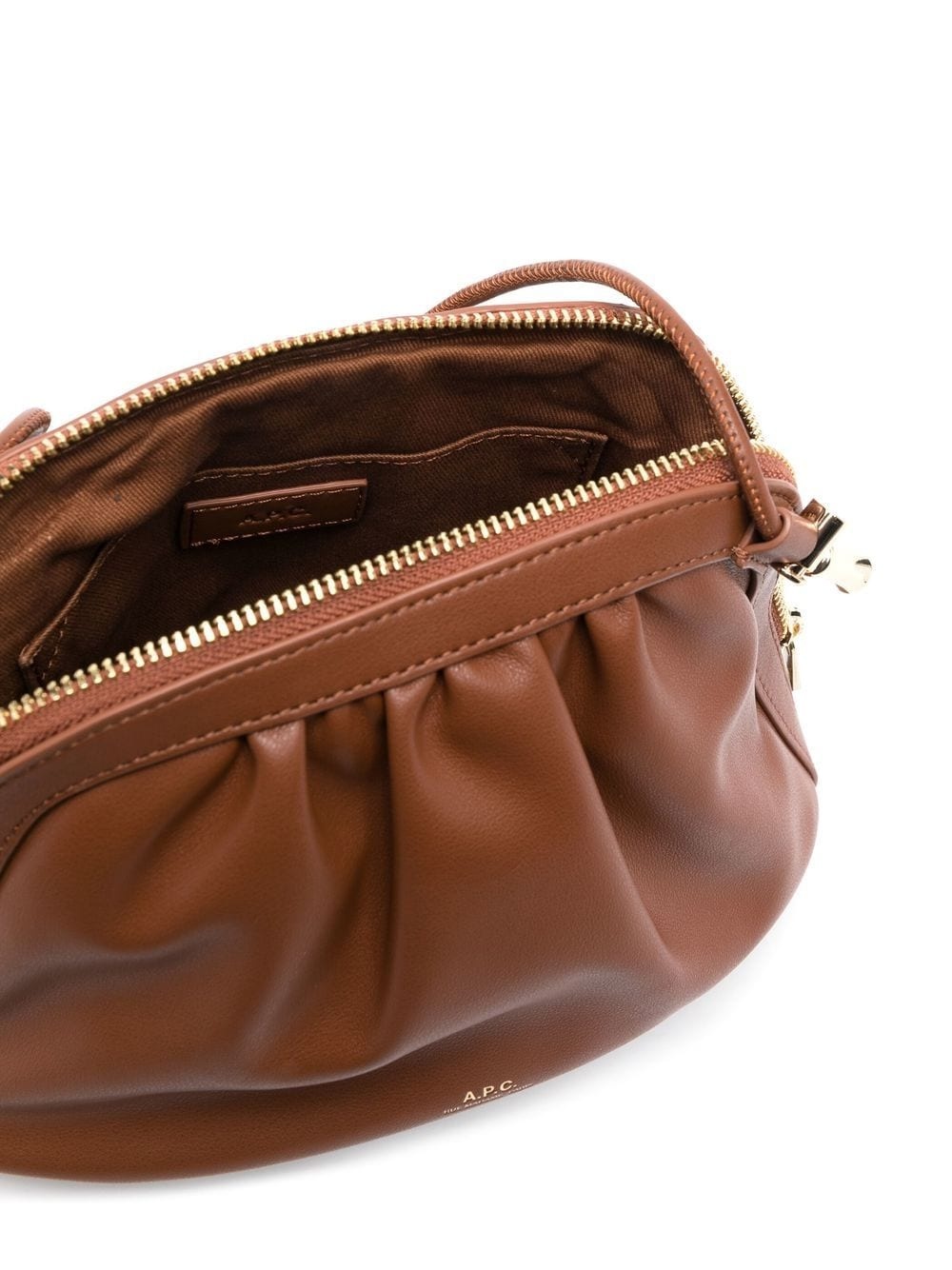 faux-leather shoulder bag - 5
