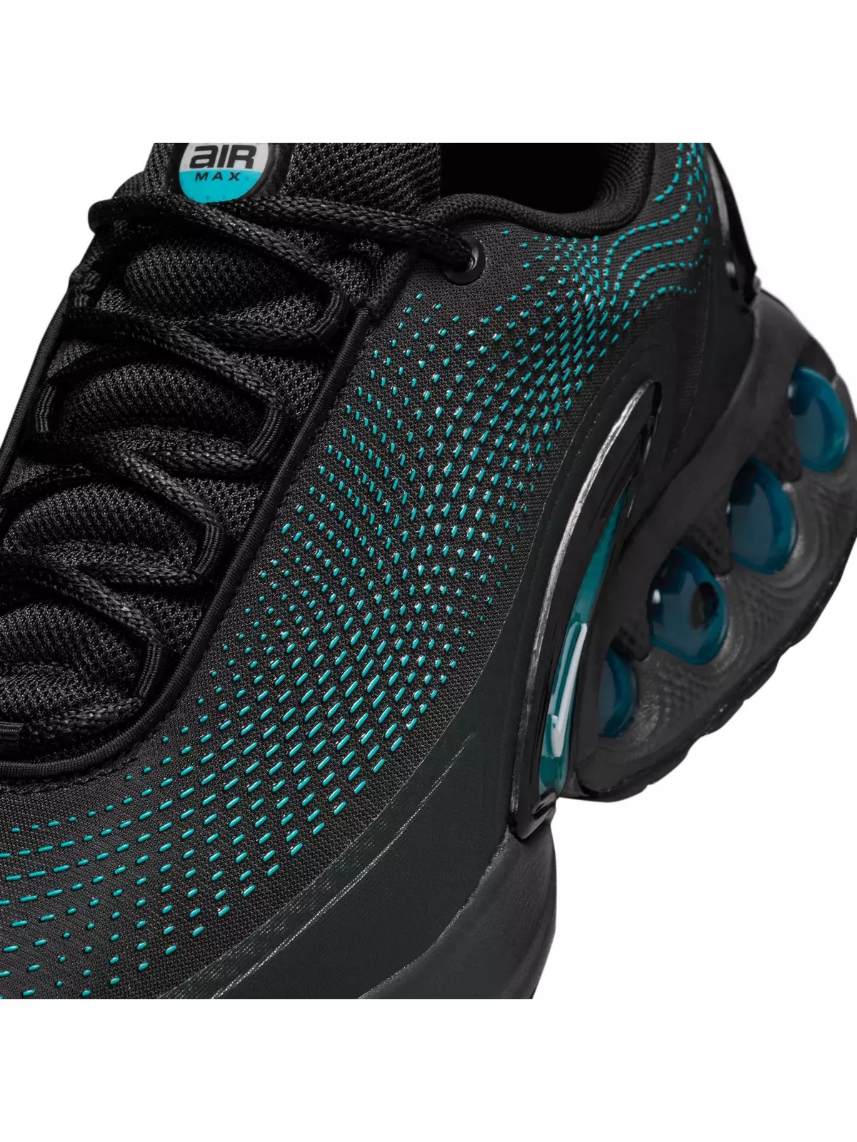 Air Max Dn "Black/Dusty Cactus/Black/White" Men's Shoe - 7