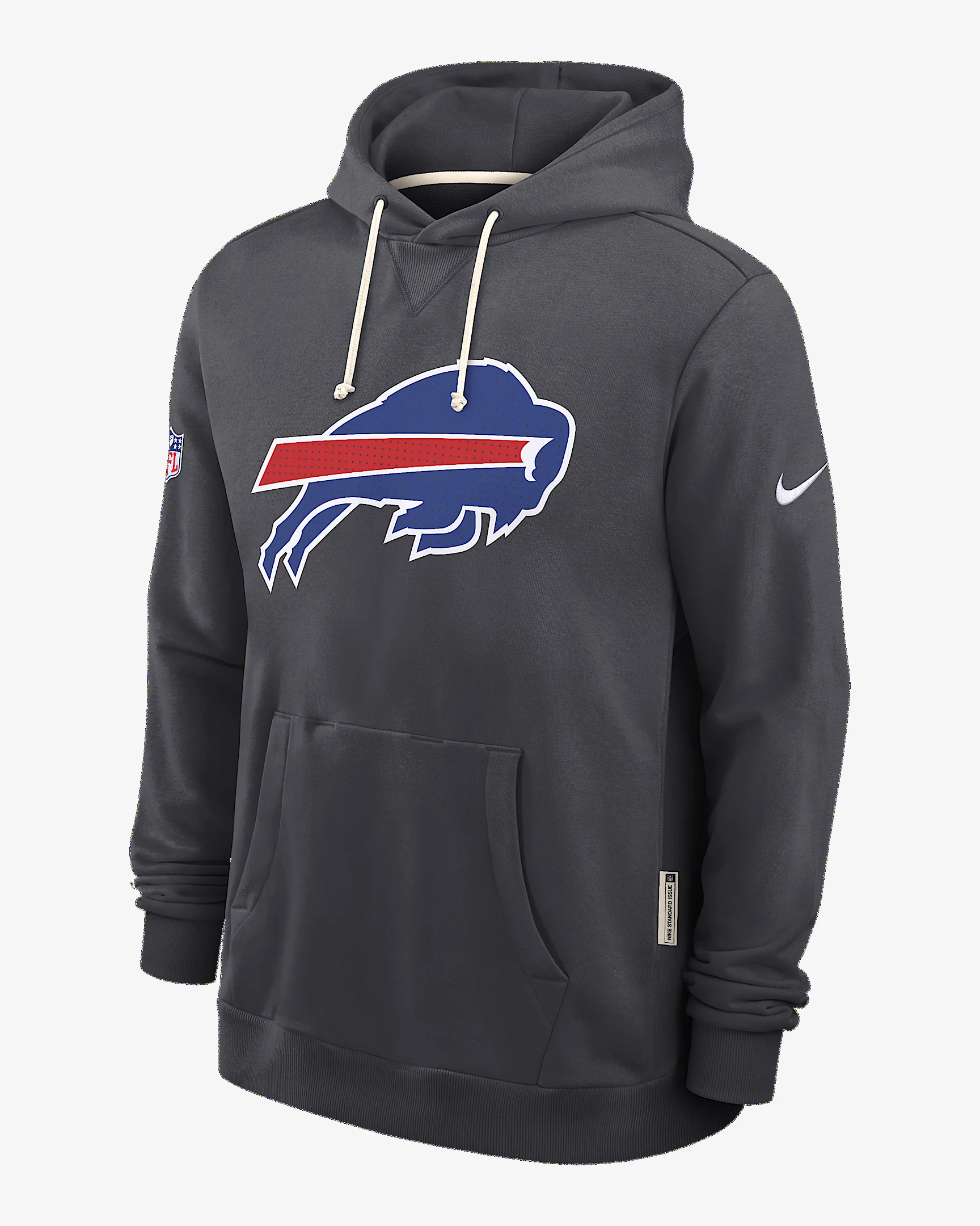 Buffalo Bills Initial Home Sideline Men's Nike Dri-FIT NFL Pullover Hoodie - 1