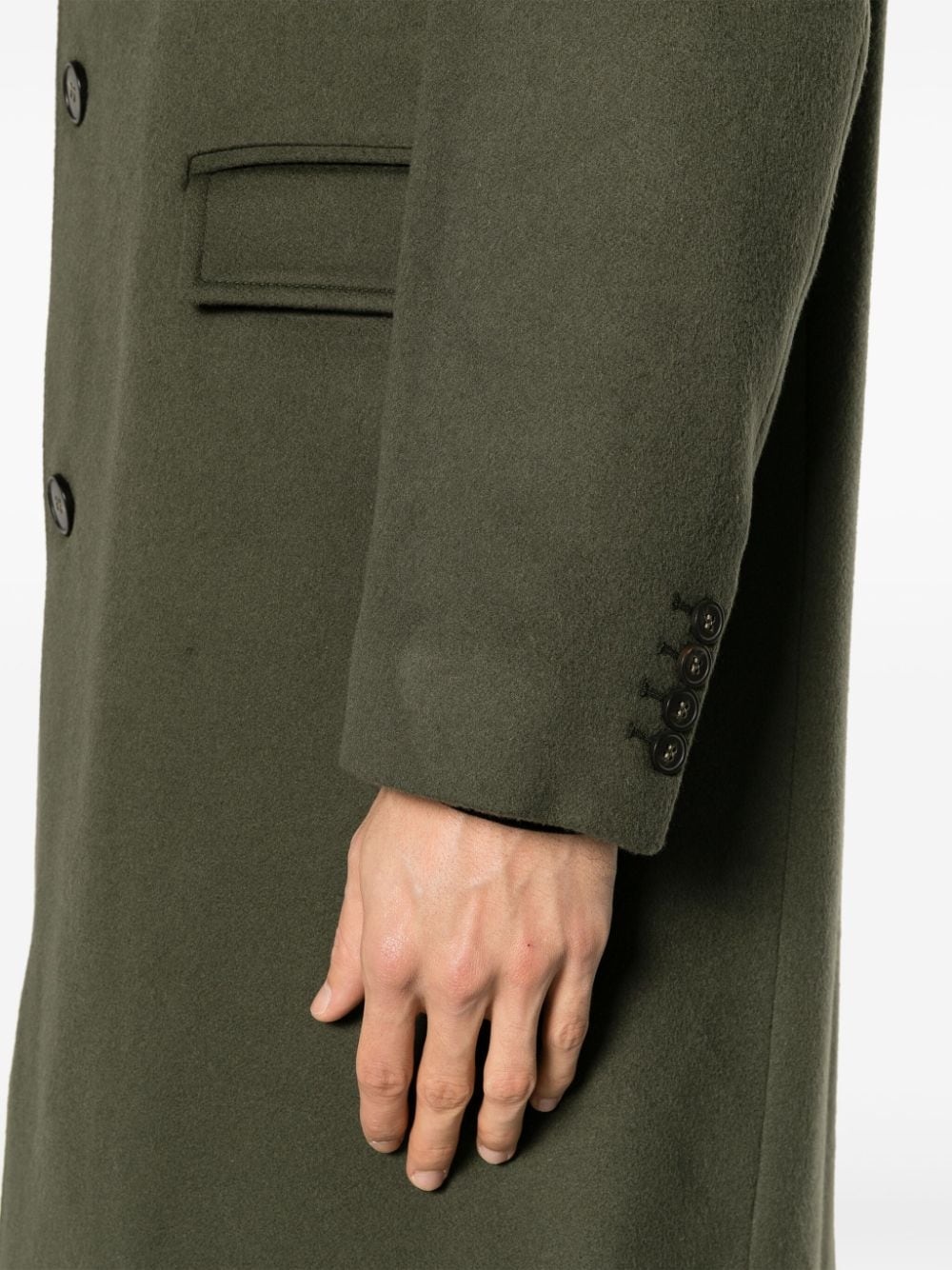 Sirius single-breasted coat - 5