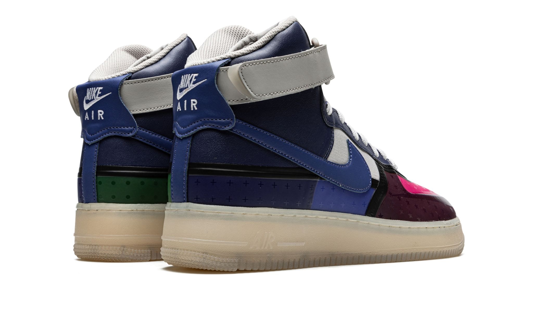 Air Force 1 High '07 Premium "Thunder Blue Pink Prime" - 3