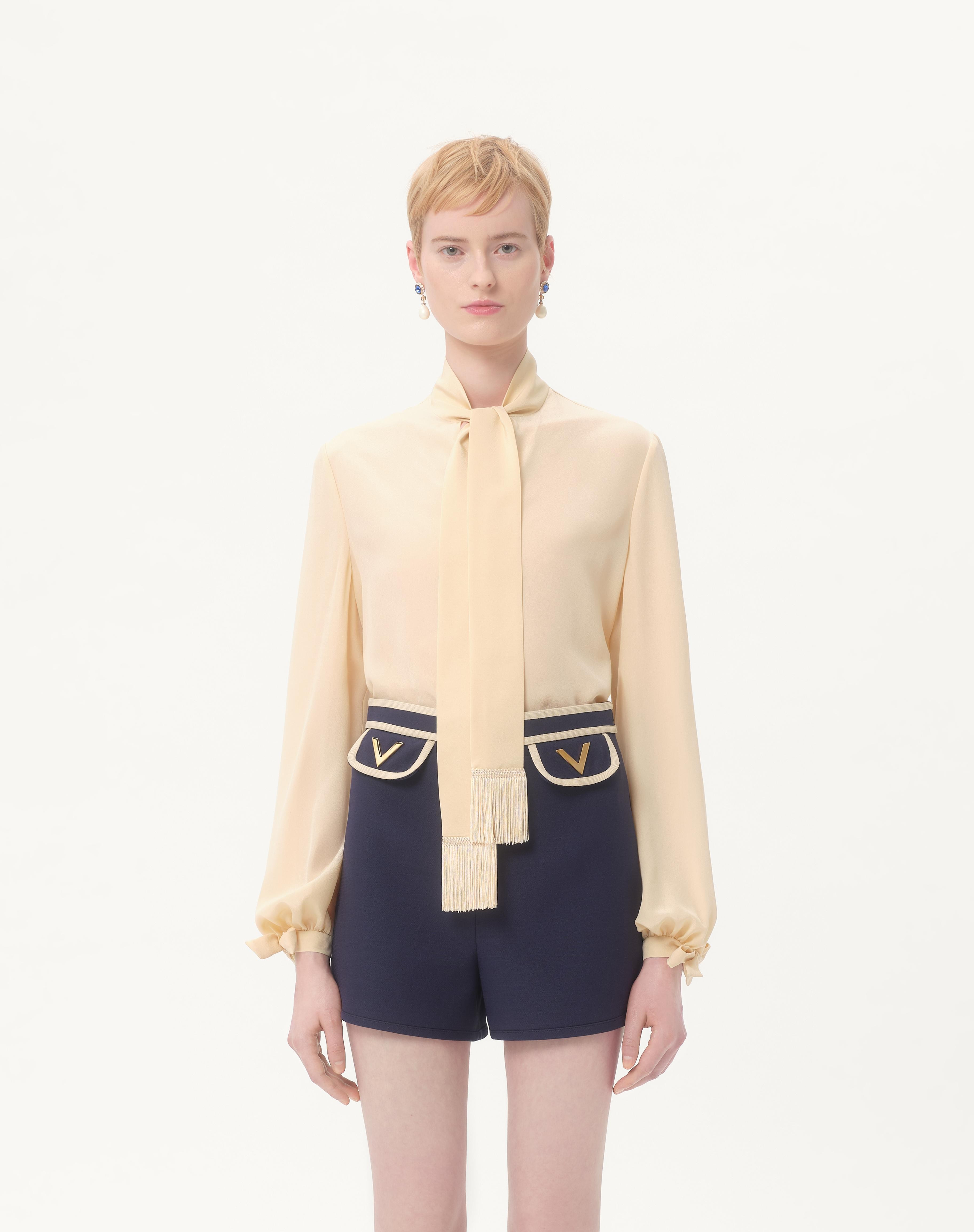 CREPE DE CHINE SHIRT - 5