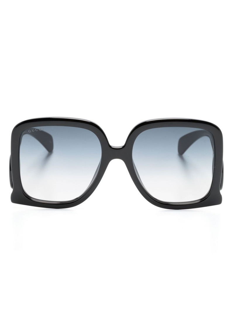 Interlocking-G oversize-frame sunglasses 1