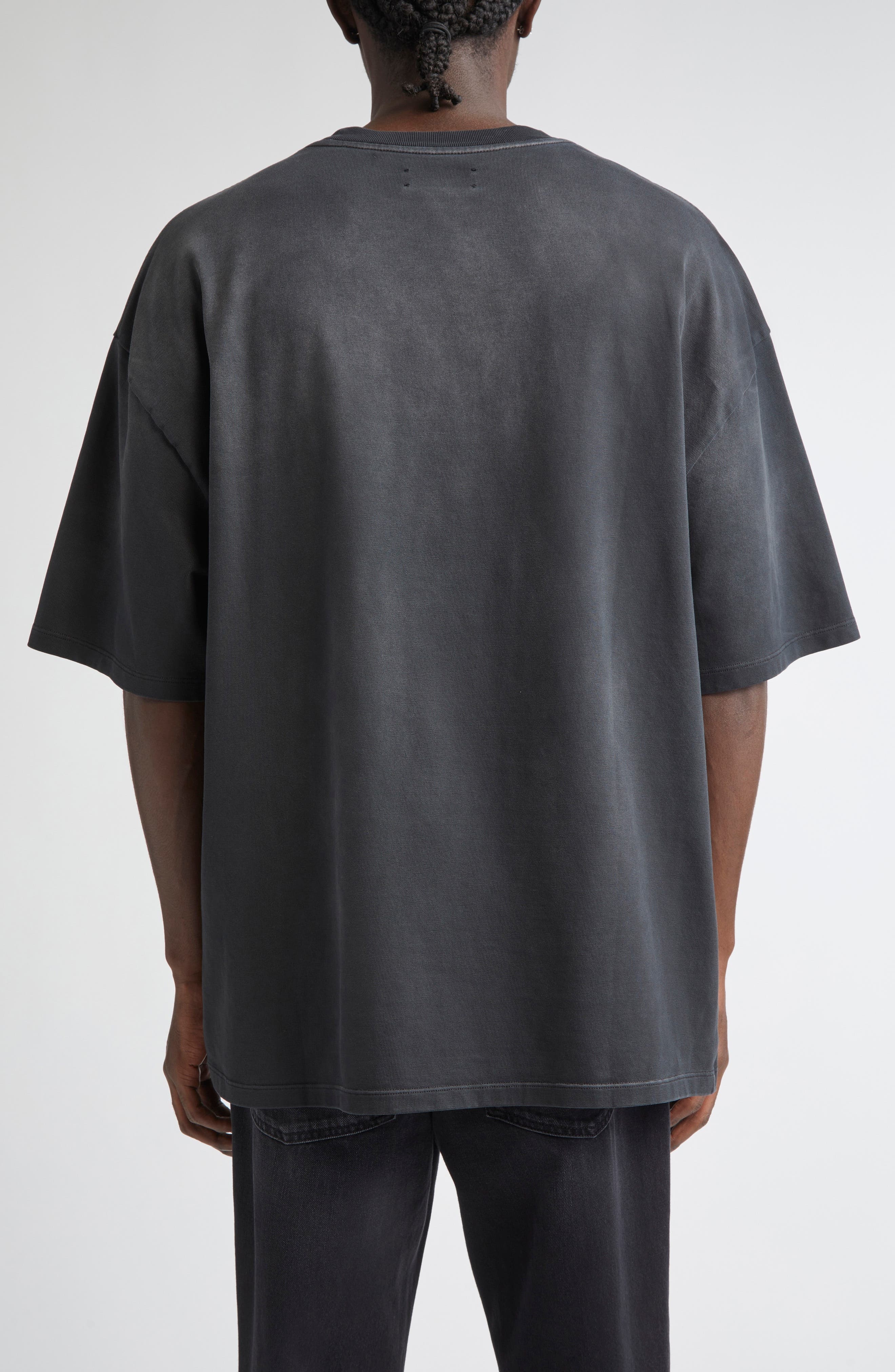 AMIRI Sinners Crystal Embellished T-Shirt in Black at Nordstrom - 3
