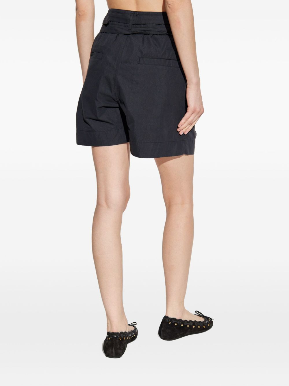Danica pleated belted shorts - 4