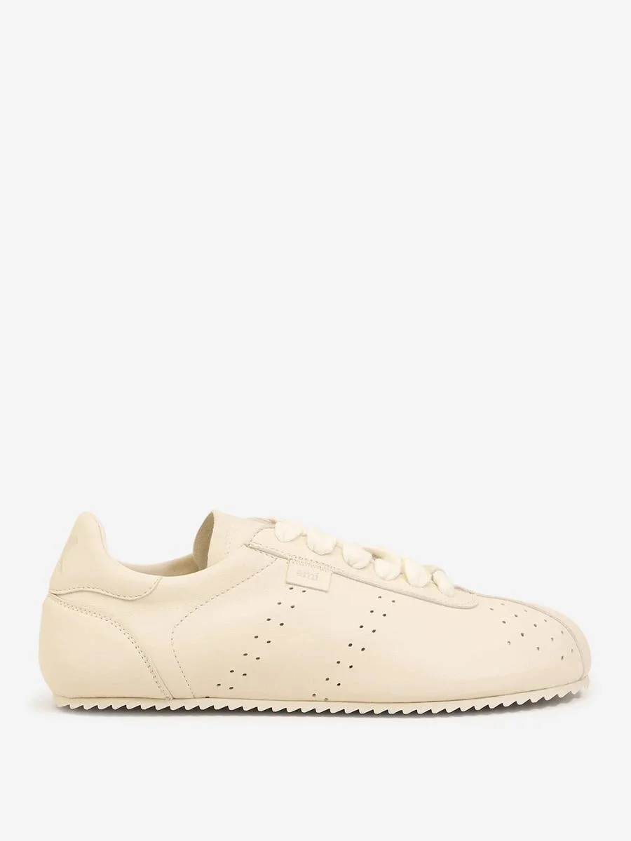 AMI Paris Smooth Leather Sneakers - 1
