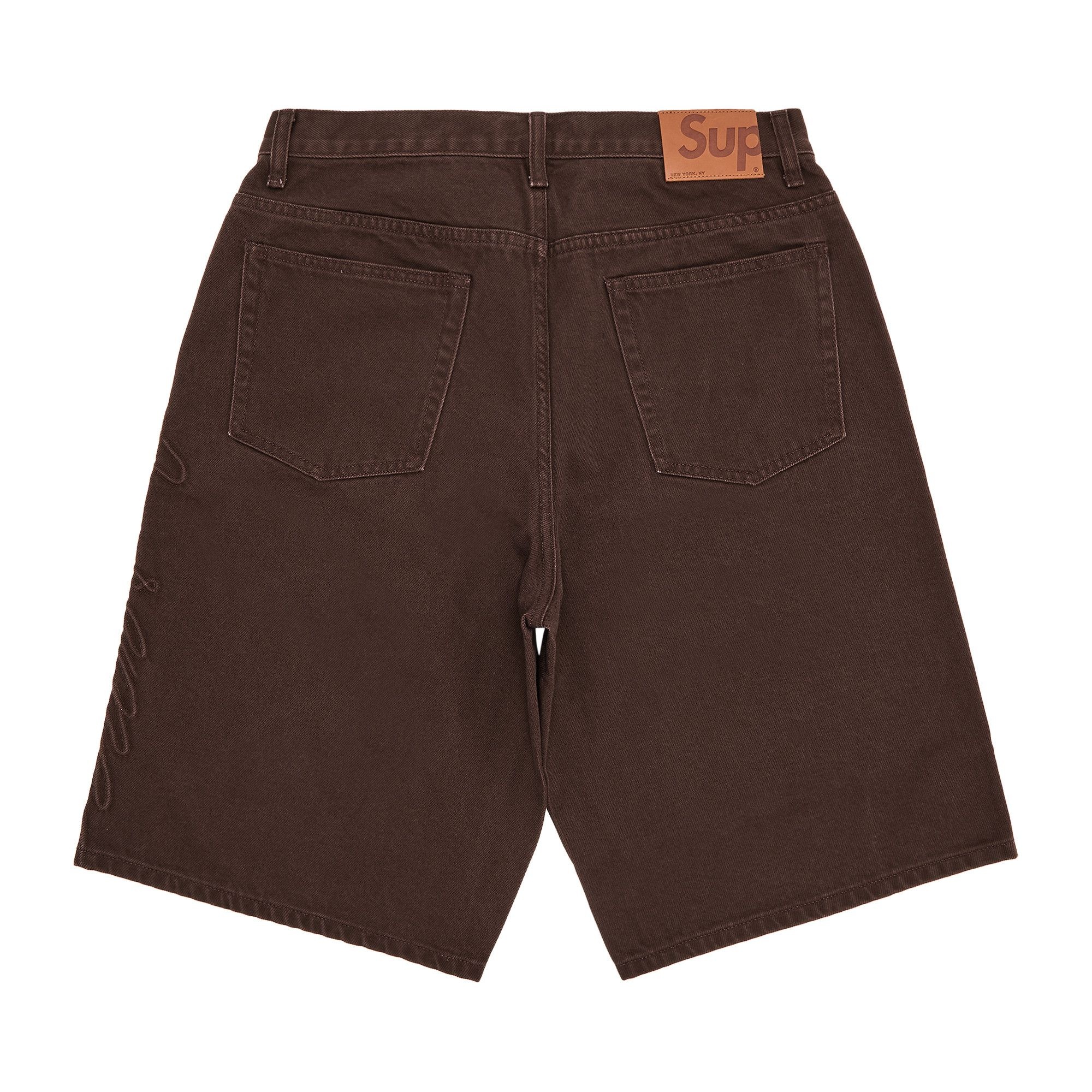 【美品】Supreme Script Baggy Denim Short Supreme Script Baggy Denim Short (SS24) - $138