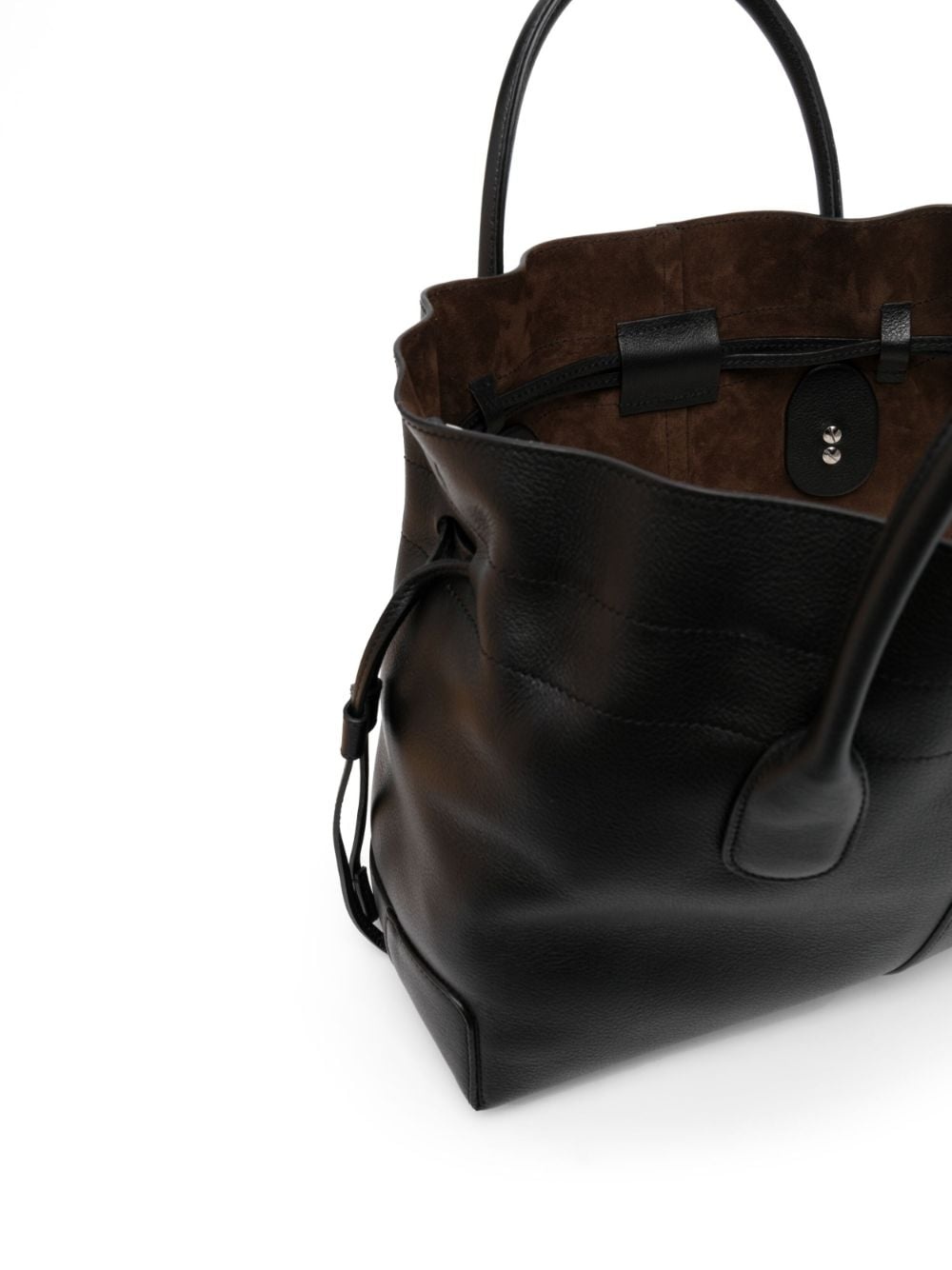 small Di drawstring leather tote bag - 6