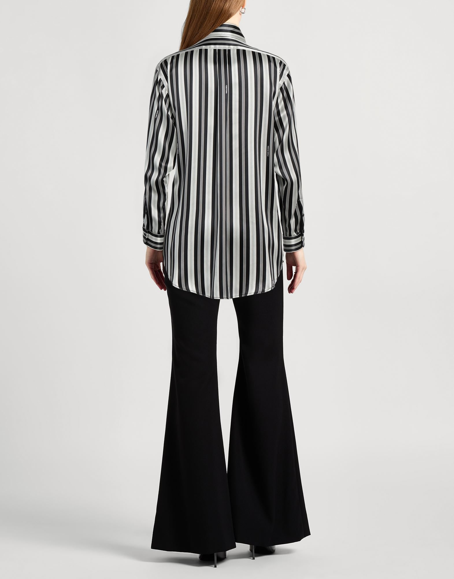 Black Women's Silk Shirts & Blouses - 3
