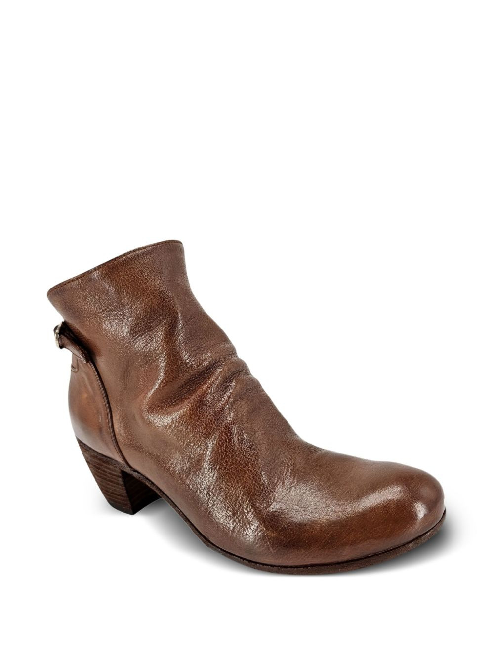 50mm Chabrol side-zip leather ankle boots - 2