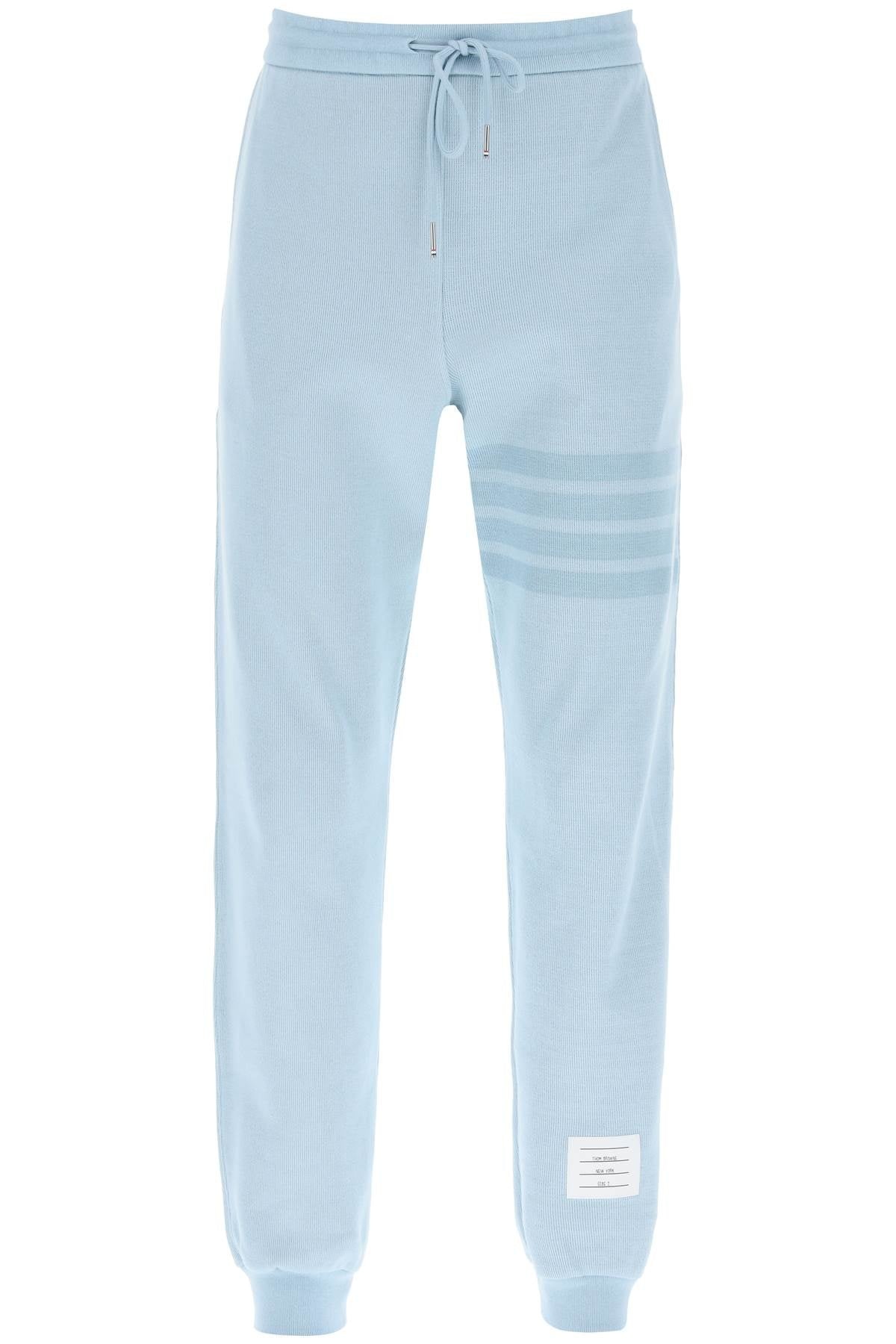 Thom Browne 4-Bar Joggers In Cotton Knit Men - 1