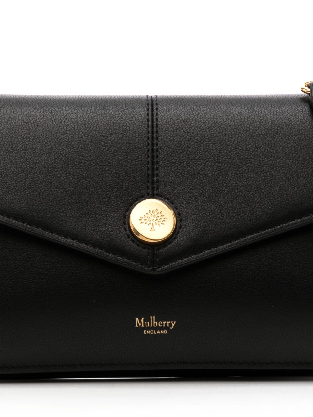 press-stud fastening chain strap bag - 4