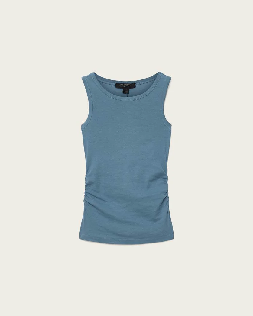 KATARINA BOAT NECK SLIM FIT TANK TOP - 1