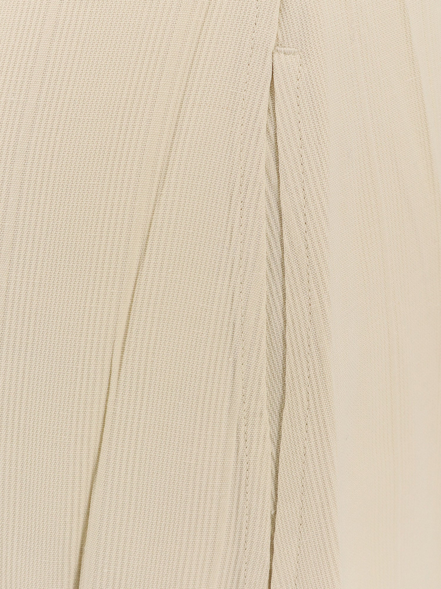 Woven Stripes Viscose Long Dress - 5